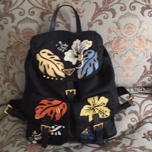 Prada Tessuto Hawaii Backpack
